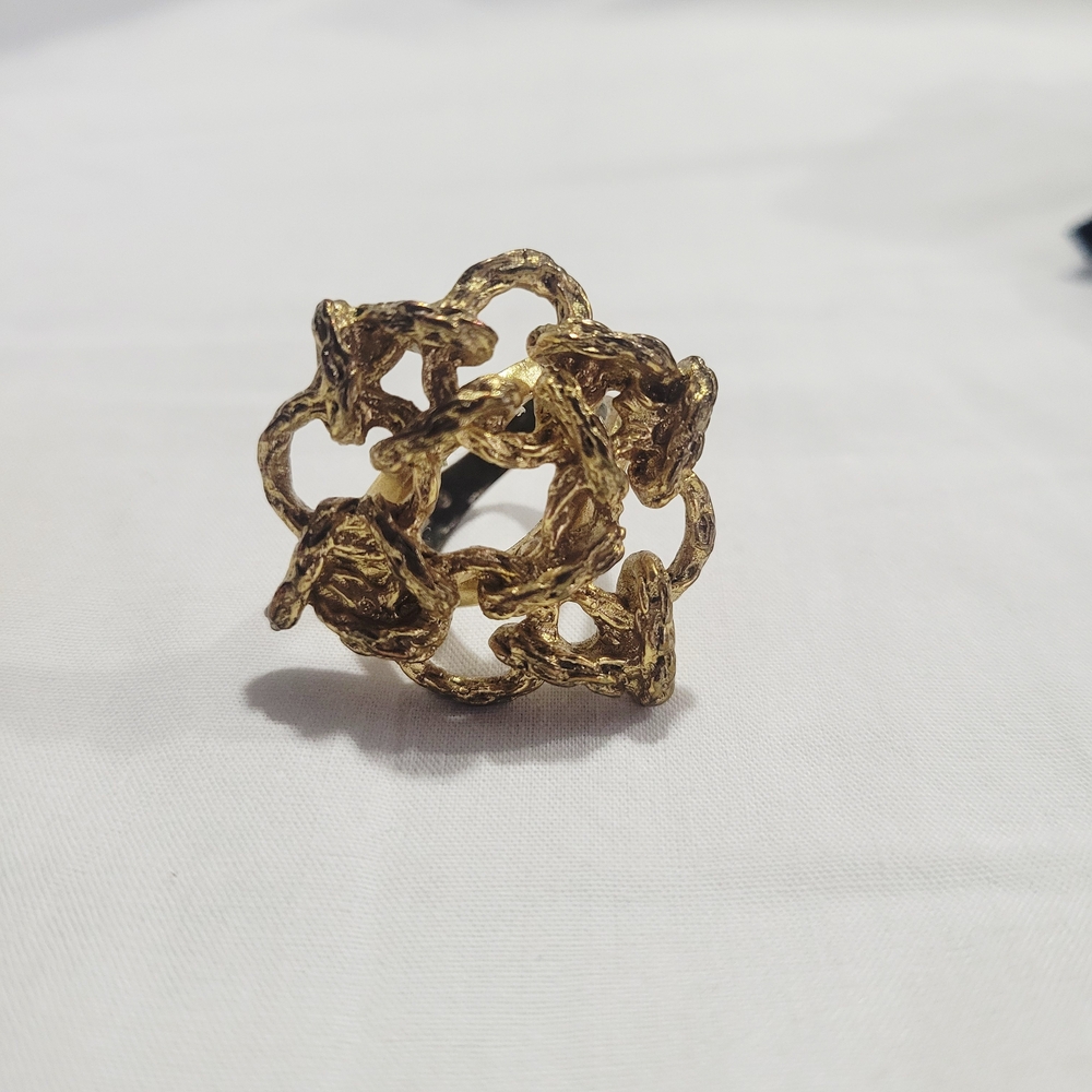 Brand: Ralph Lauren Collection Brass Rope Ring